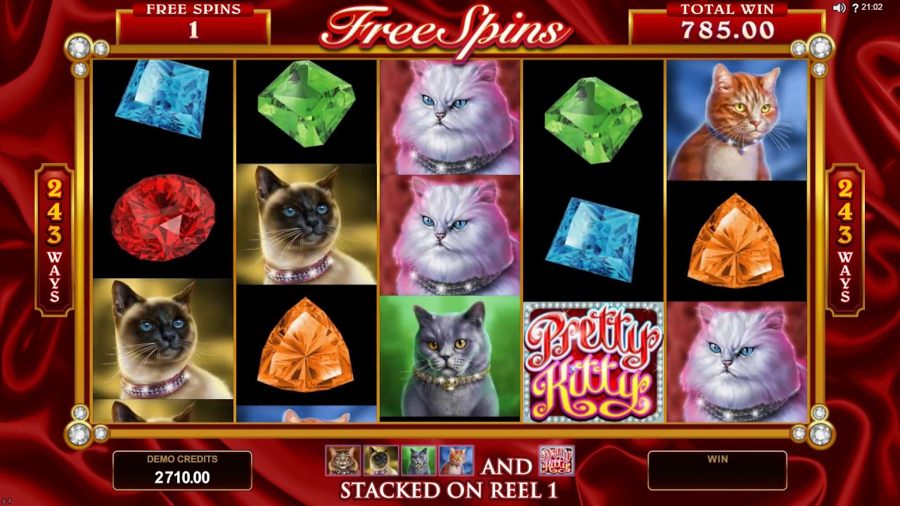 Игровые автоматы «Pretty Kitty» на зеркале Rox Casino